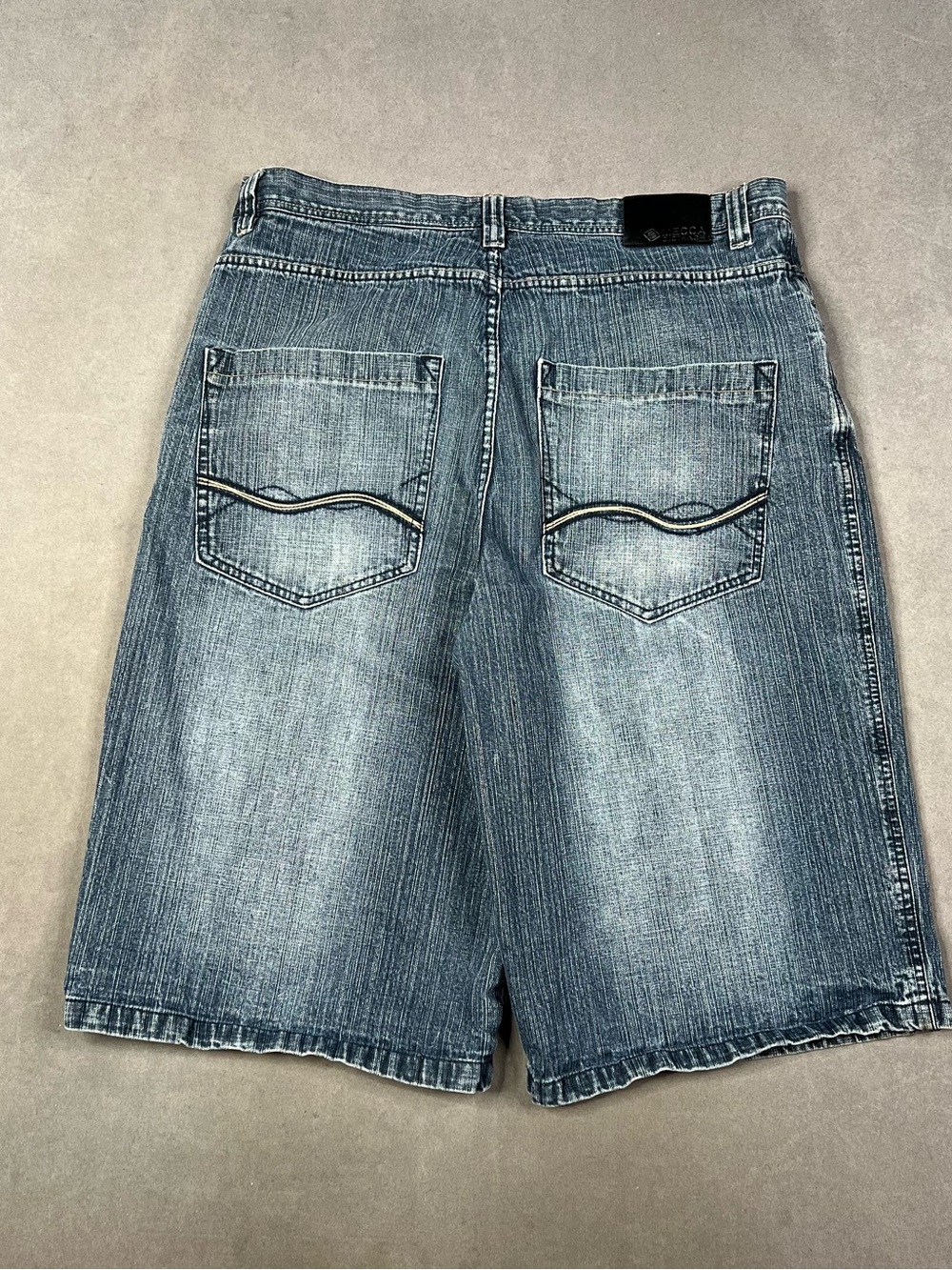 mecca Light Blue Men's Jean Shorts Vintage Y2K Baggy